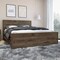 Tuhome Galanto Full Size Bed Base, Headboard, Dark Brown CLB7965 - alternate 6